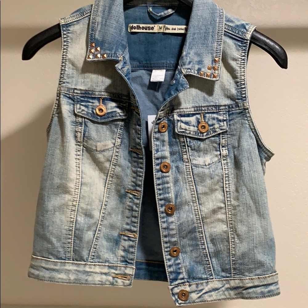 Denim vest